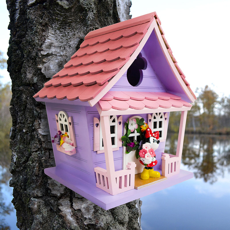 Minnie Icon Birdhouse - Pink