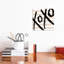 Neutral Glam XOXO 1 Piece Wall Art on Canvas-63929663-63929668