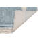 Cotton Animal Print Area Rug in Blue/Gray/Beige