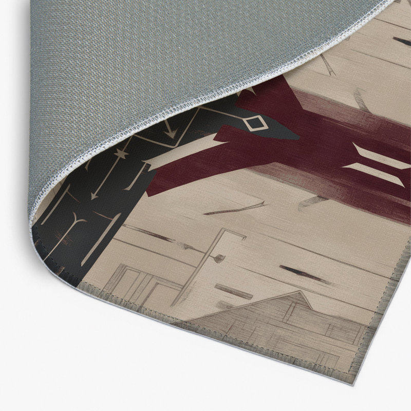 Tapis intérieur et extérieur Legacy Lines, Rectangle 1 pi 6 po x 2 pi 6 po