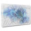 Blue Dahlia Flower - Wrapped Canvas Painting-56644561