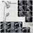 Drill-Free Stainless Steel Slide Bar Combo Rain Showerhead 7-Setting Hand, Dual Shower Head Spa System (Rough-in Valve Included)-129237739