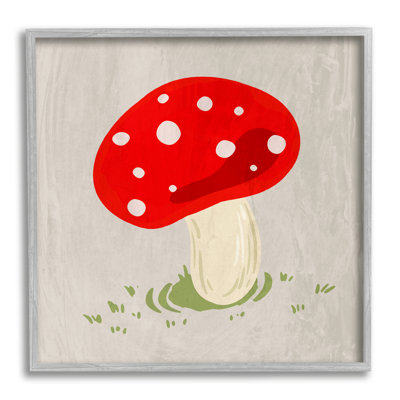 " Red Spotted Mushroom " by Ziwei Li