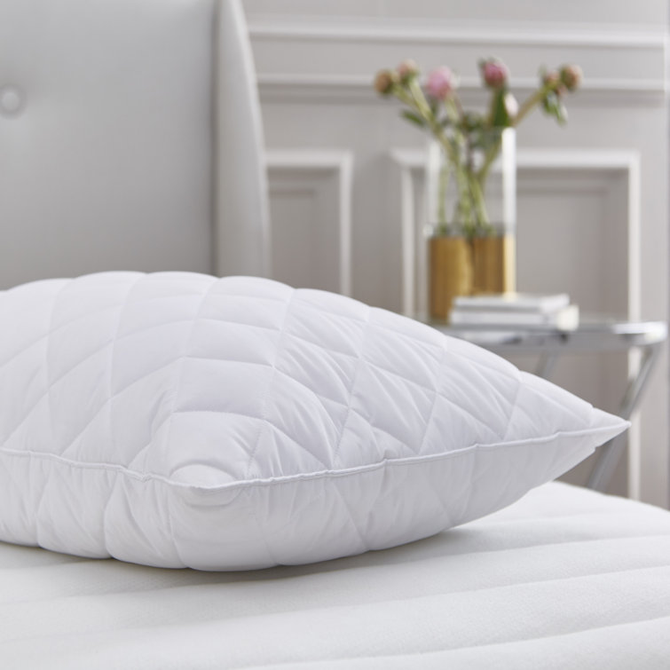 Silentnight Quilted Duck Feather Pillow Soft Medium Support