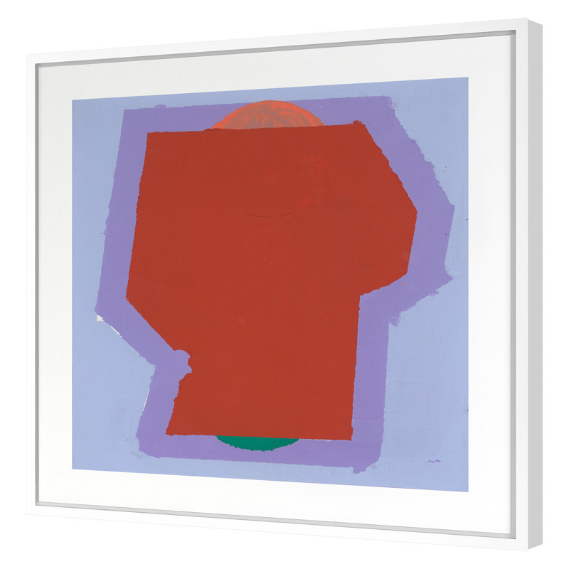 «Runway» encadré sur papier par Liz Rundorff Smith, reproduction