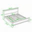 Wood Platform Bed with Headboard and Slats-991636044-991636085