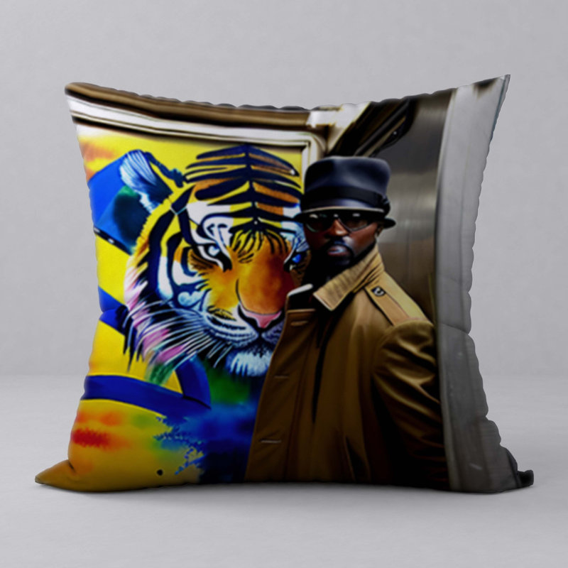 Reversible Throw Pillow