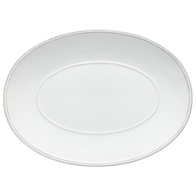 Friso Stoneware Platter, 1.5" H x 16" L x 11.75" W