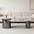 Blanc/Noir/Taupe
