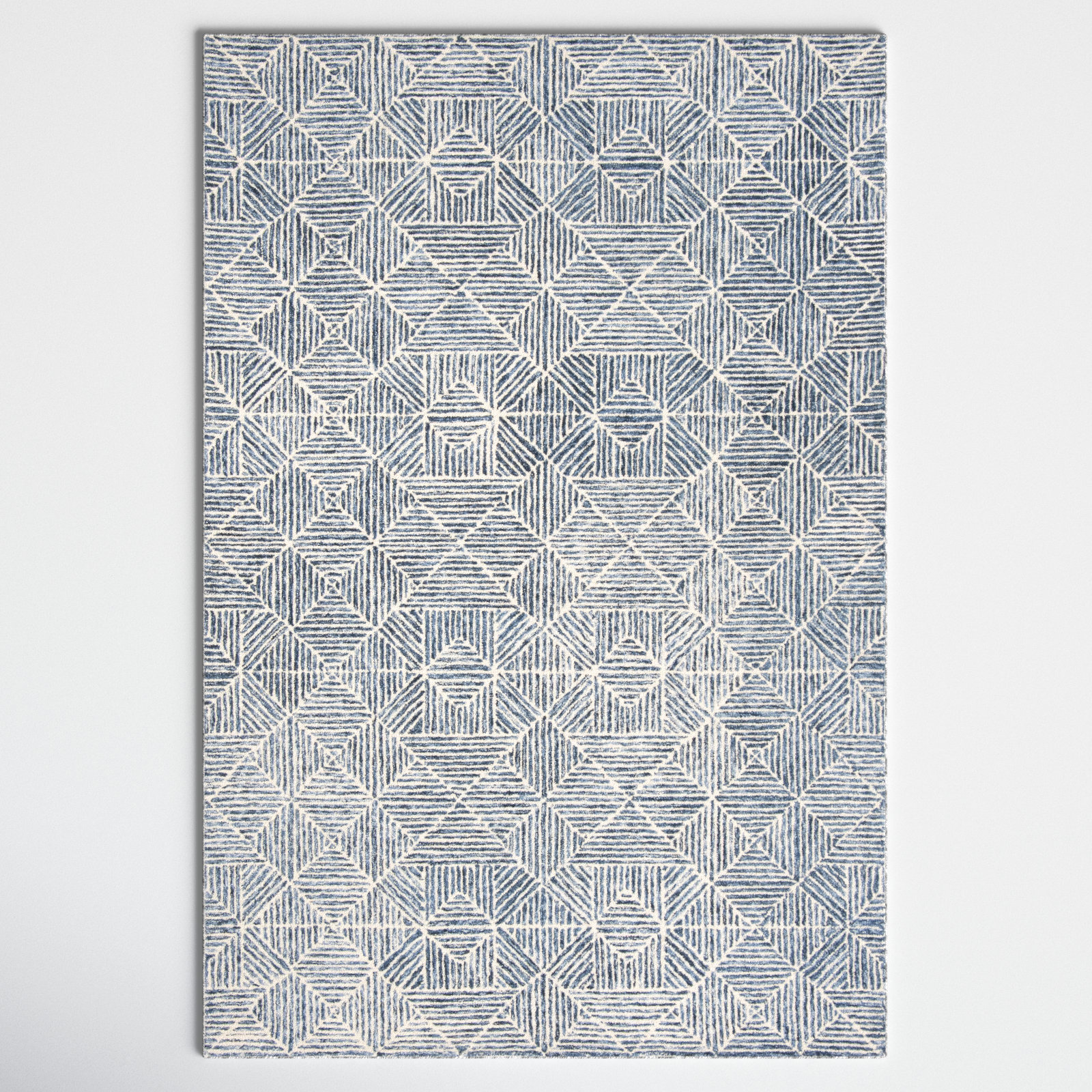Linsly Handmade Rug, Rectangle 10' x 14'