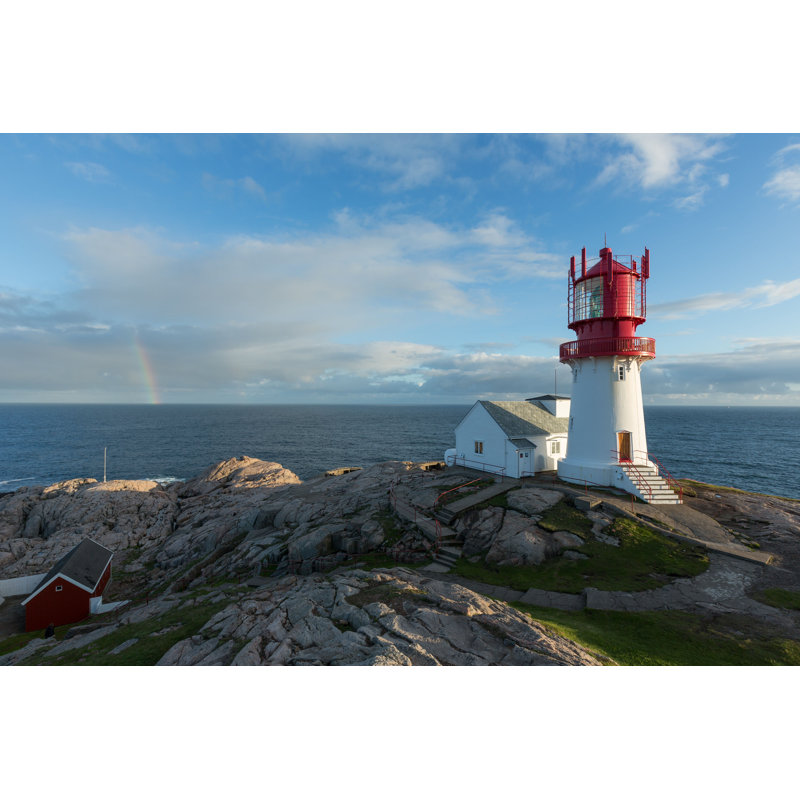Lincroft Lindesnes Lighthouse par Spreepoto - photographie sur toile tendue, H 8 po x l 12 po