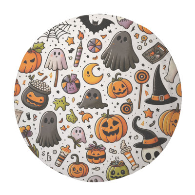 Tapis tressé Spooky Smiles