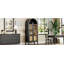 Armoire double en bois massif gris foncé Shaker-1395216715