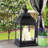 Lantern with LED candles