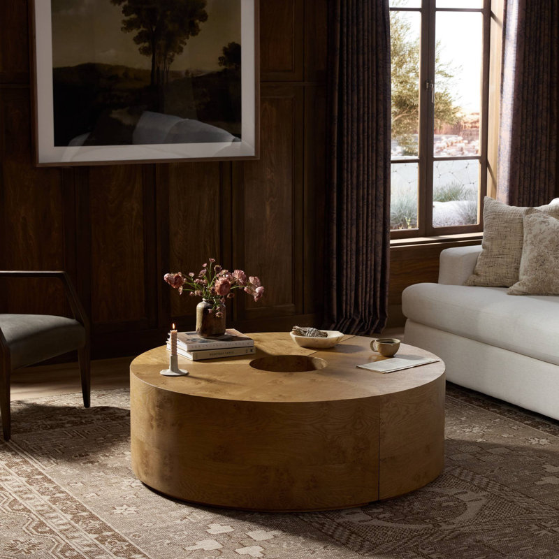 Rue Coffee Table-Barley Medium Burl Oak