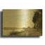«Argenteuil» par Claude Monet, art mural en métal doré, 16 po x 12 po-878630289