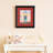 Black Wood Matte Picture Frame with Mat-70821389