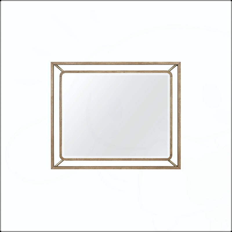 Mirror in Latte Finish