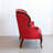 American Retro Fabric Red Sofa