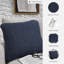 Dhiraj Solid Colour Cotton Throw Pillow
