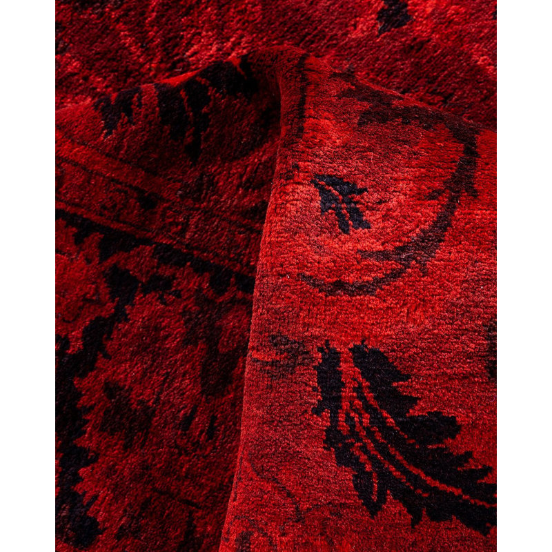 Overyed One-of-a-Kind Rectangle 4'3" X 6'2" Hand Knotted Area Rug