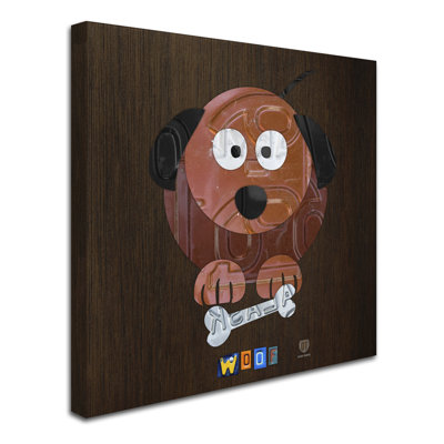 Art sur toile woof the dog Terrance