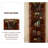 Nut-brown Solid Wood Display Cases