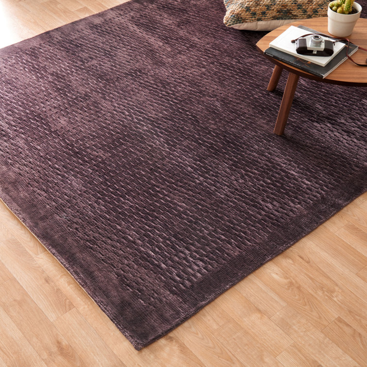 Alyxandra Viscose Geometric Indoor Rug