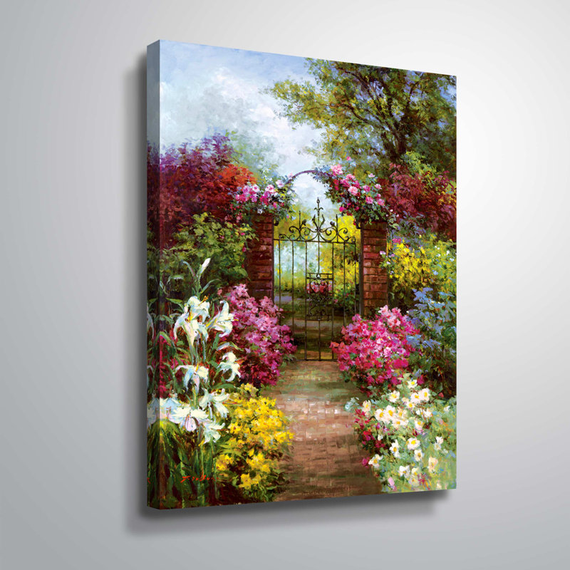 « Gateway solitude »-reproduction d’art sur toile, H 48 po x l 36 po, Toile tendue
