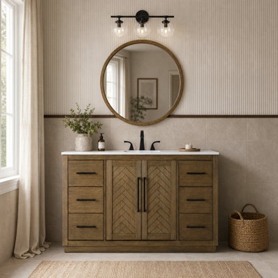 Meuble-lavabo simple 54 po