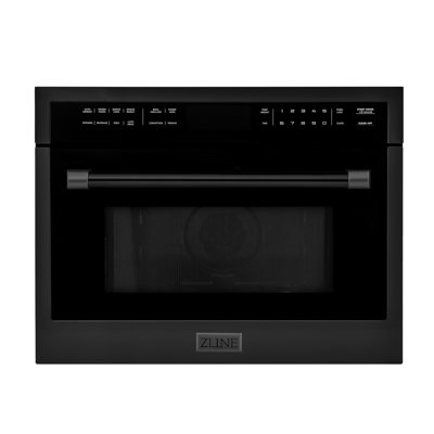 ZLINE 24 in. 1.6 cu ft. Convection Microwave Oven in Steel with Speed and Sensor Cooking