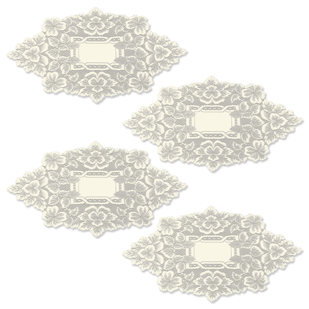 Waldorf 12" Doily (Set of 4) August Grove® 