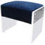 Tribecca Acrylic Base Accent Stool-49918201