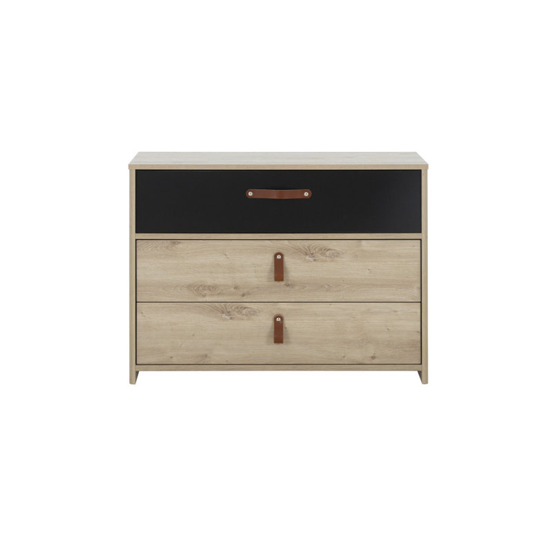 Rockwood 85cm W 3 - Drawer Chest of Drawers
