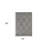 2' X 3' Brown Medallion Power Loom Area Rug
