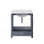 30 po X P 22 po Meuble-lavabo D avec comptoir en marbre de Carrare-347031416