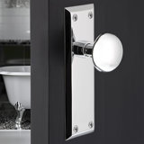 New York Plate with New York Door Knob