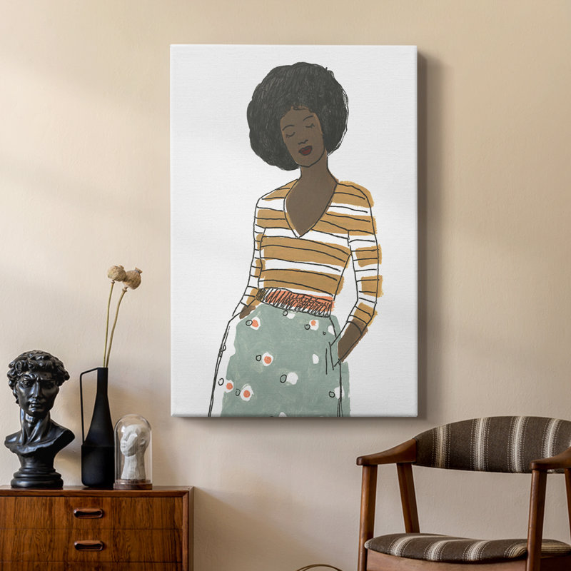 Fashion Vignette II - galerie sur mesure, H 60 po x l 40 po