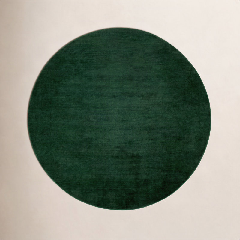 Clio Wool Area Rug, Round 10'