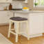 Tabouret de bar en bois massif