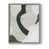 Gray Single Picture Framed