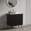 Meuble-lavabo simple 30 po avec plateau en pierre d'ingénierie Nivaeh-2081553427-2110593857