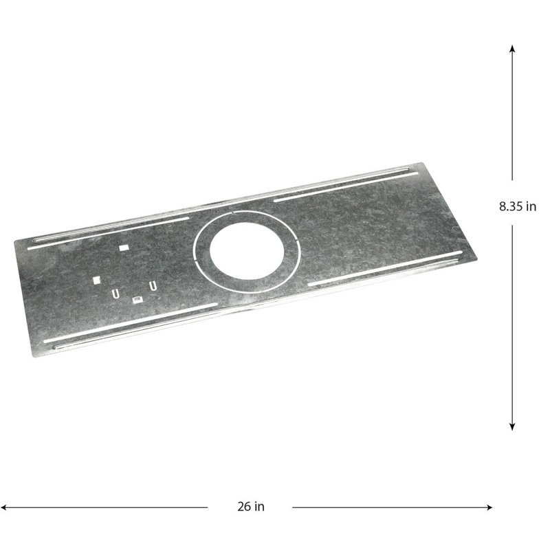 Everlume Universal Steel Mounting Plate for Recessed LED Downlights