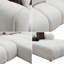 Ensemble de canapé modulaire en lin Luxury