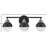 Kyoto 3 - Light Dimmable Black Vanity Light