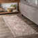Rippeon Vintage Medallion Power Loom Performance Brown Rug