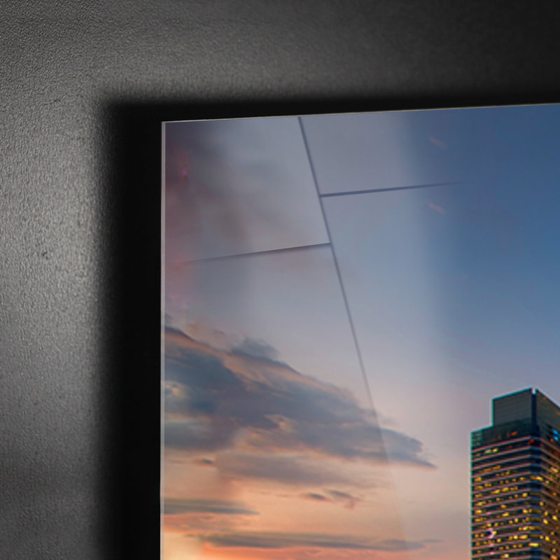 Kuala Lumpur Skyline - No Frame Print on Plastic / Acrylic, 65cm H x 95cm W