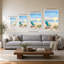 «Sling Back Sunset» par Julie DeRice, impression sur toile