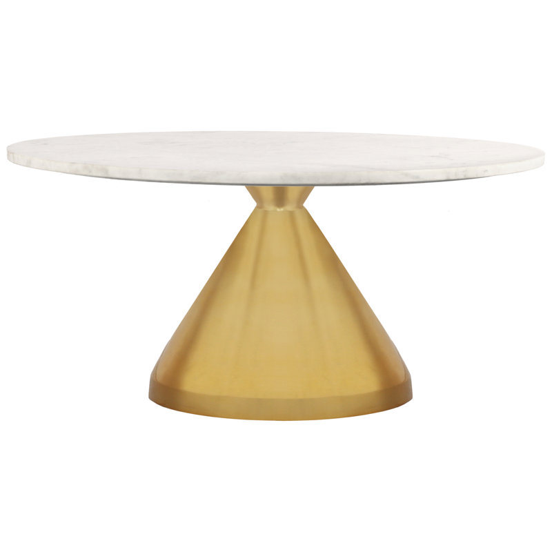 Joelee Marble Top Coffee Table