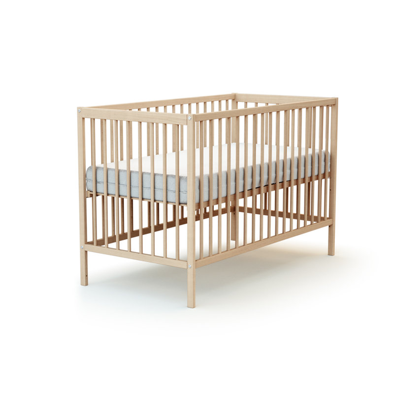Stacie Cot Bed, Beige/White